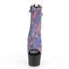 Pleaser - ADORE1018REFL Bottes de plateforme, Pole dance chaussures - Chaussures de pole dance - Violet/Bleu Product image